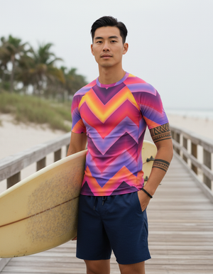 Pulse Rash Guard Men's Rashguard — Dripper