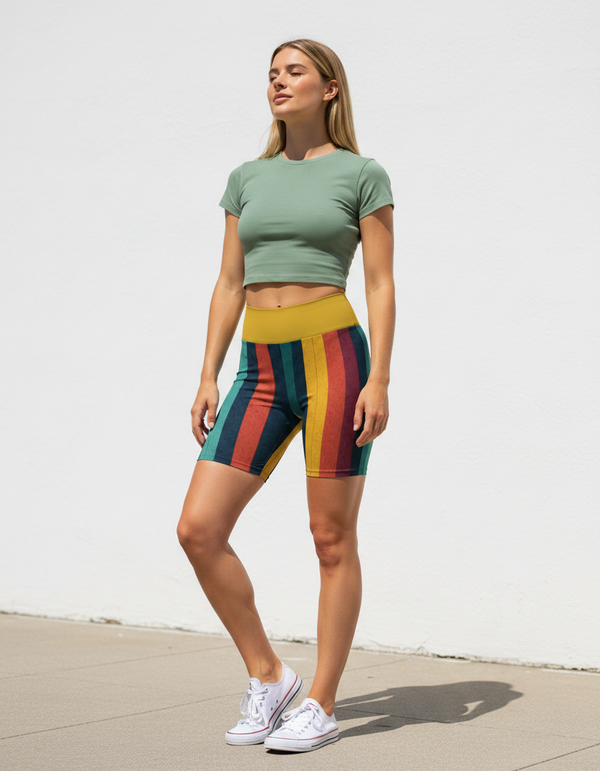 Yoga Shorts in Pulse