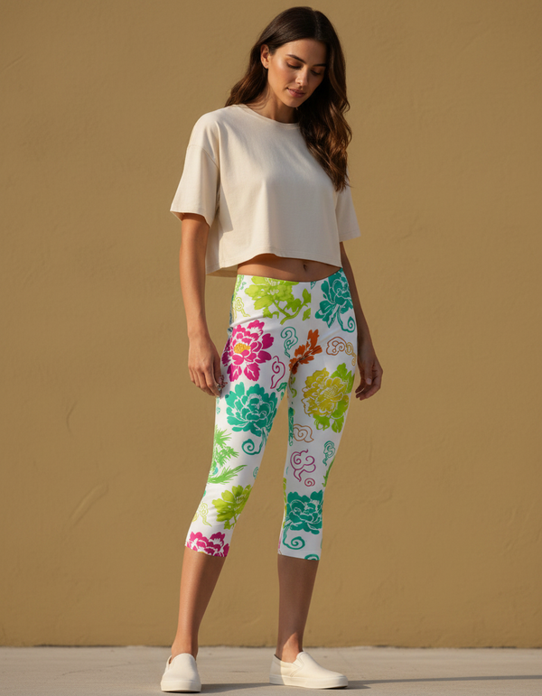 Jade Capri Leggings Capri Leggings — Dripper