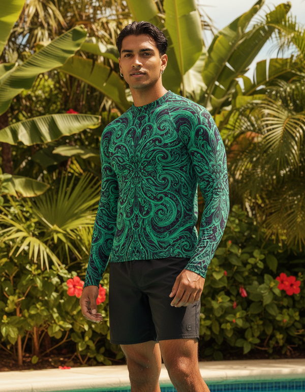 Silkroad Rash Guard bikini — Dripper