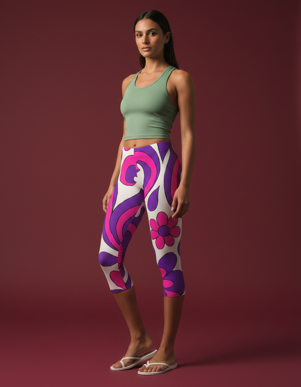 Zephyr Leggings Capri Leggings — Dripper