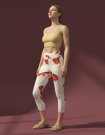 Lava Falls Eclipse Capri Yoga Leggings capri yoga leggings