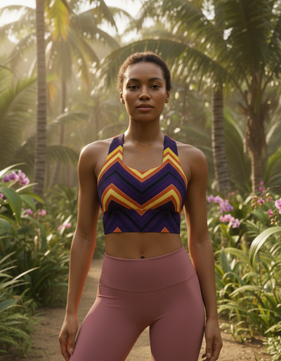 Signature Longline Sports Bra longline sports bra