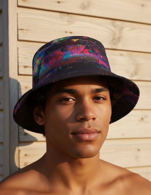 Glitch Collection bucket hats