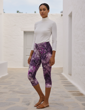 Women's Renoir Garden Palette Capri Leggings