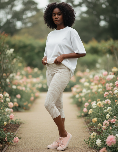 Angora Lumina Capri Leggings capri leggings