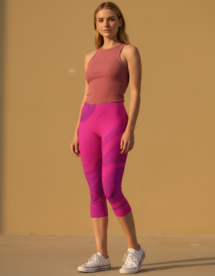 Zephyr capri leggings