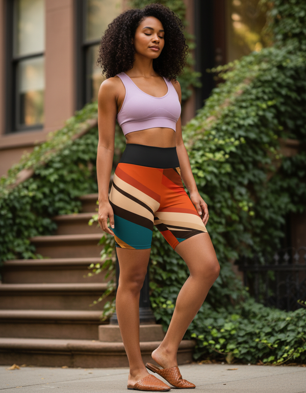 Mid-century Collection yoga shorts