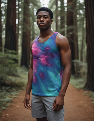 Men's Ice-Dye Tank Top