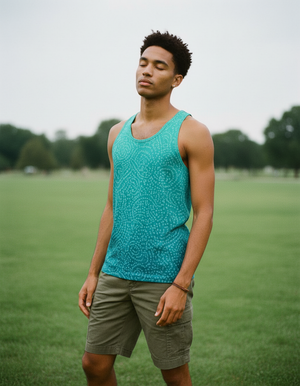 Men's Bandhani Tank Top