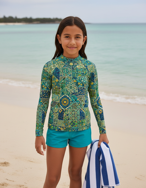 Kids Riad kids rashguards