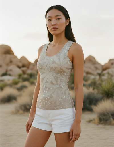 Women's White Onyx Yuki Tank Top tank top