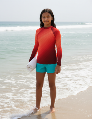 Lava Falls Spectrum Youth Rash Guard Youth Rash Guard — Dripper