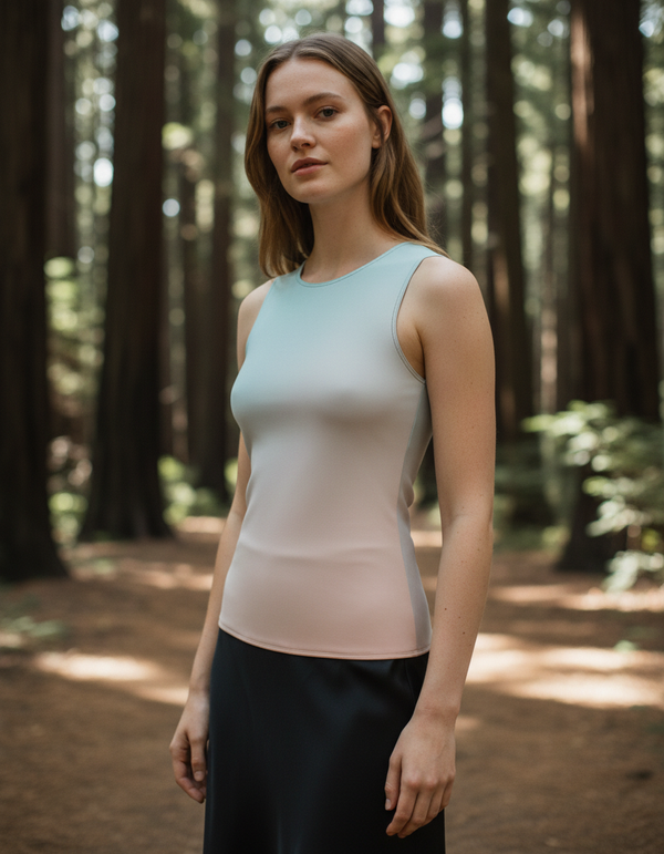 Tank Top in Angora Elysium