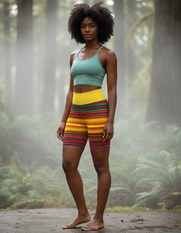 Yoga Shorts in Pulse