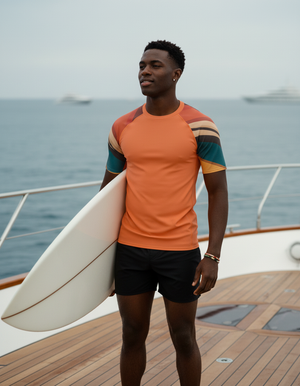 Men's Echo men's short-sleeve rashguards
