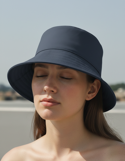 Dark Denim Bucket Hat bucket hat