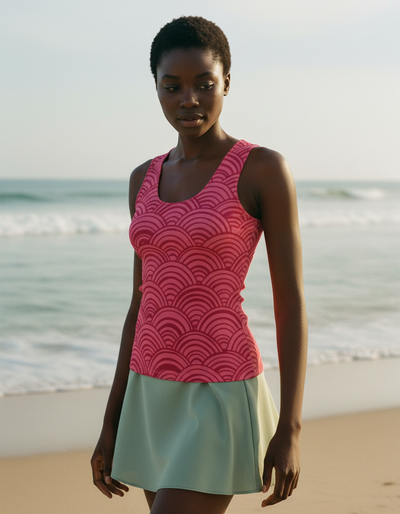 Women's Electric Fuchsia Yugen Tank Top tank top