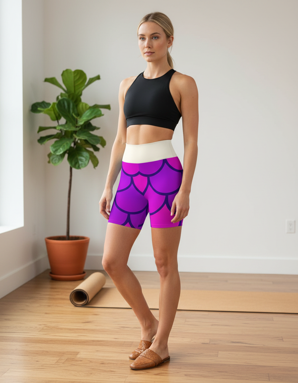 Yoga Shorts in Triton