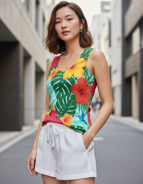 Petal Tank Top bikini — Dripper