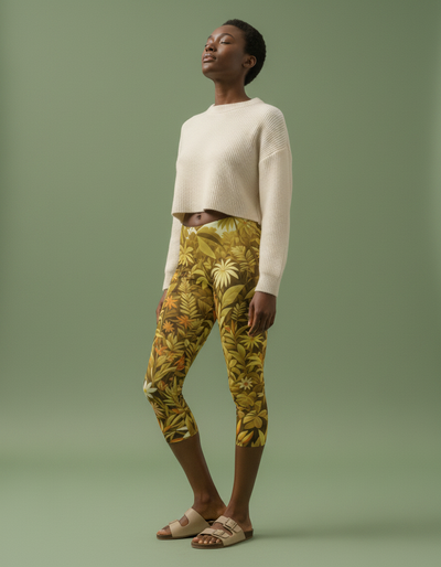 Acacia Canopy Capri Leggings capri leggings