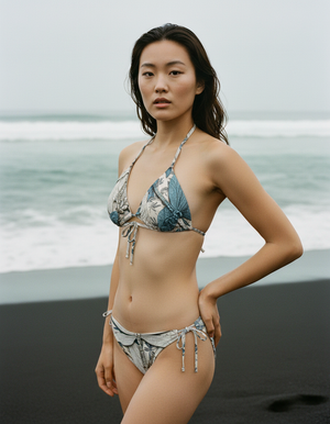 White Onyx Aether String Bikini String Bikini — Dripper