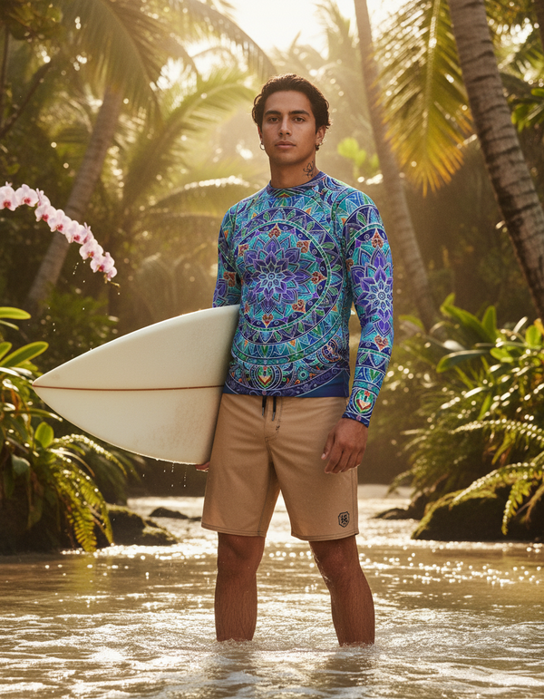 Tranquil Flow Sutra Rashguard
