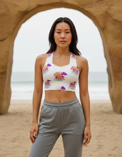 Elysium Longline Sports Bra longline sports bra