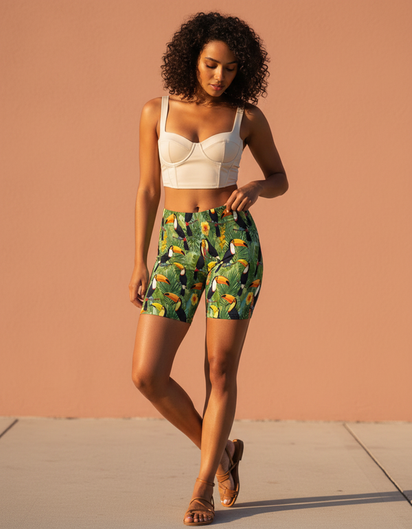 Women's Short Shorts in Tropica