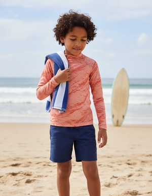 Kids Coral Eclipse kids rashguards