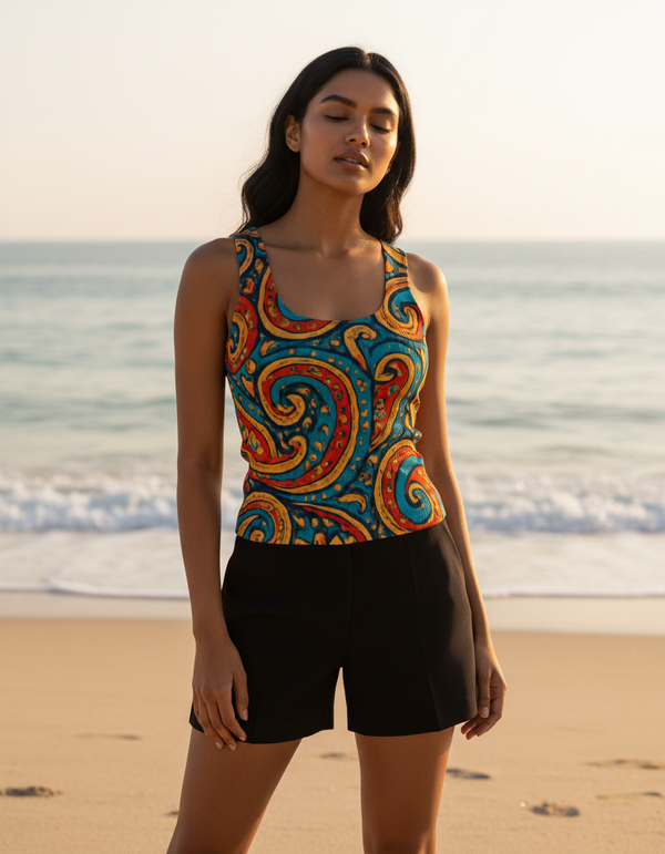 Kaleidoscope Tank Top bikini — Dripper