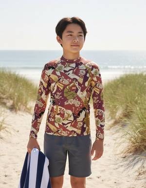 Youth Rhodonite Mizuki youth rashguards