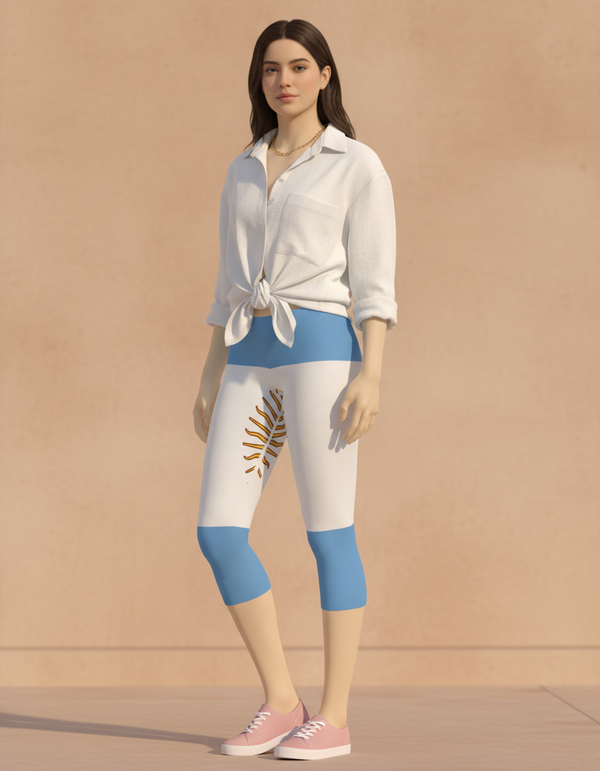 Pampa Capri Leggings Capri Leggings — Dripper