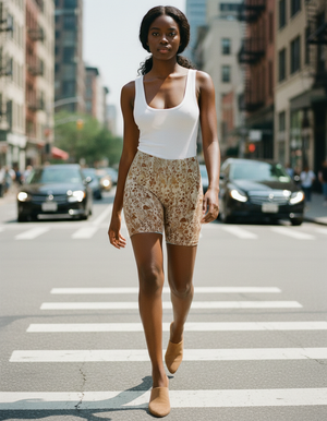 Women's Cottagecore Short Shorts