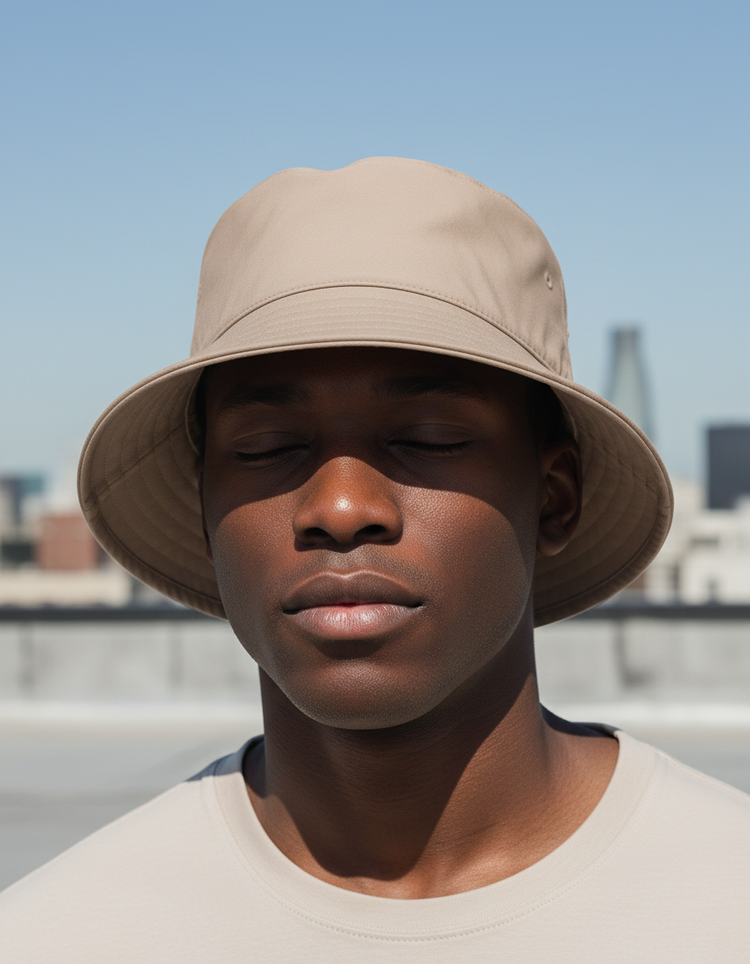 Warm Taupe Bucket Hat Bucket Hat — Dripper
