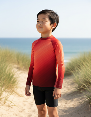Lava Falls Spectrum Kids Rash Guard Kids Rash Guard — Dripper