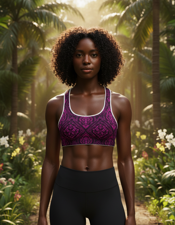 Siam Longline Sports Bra Classic longline sports bras