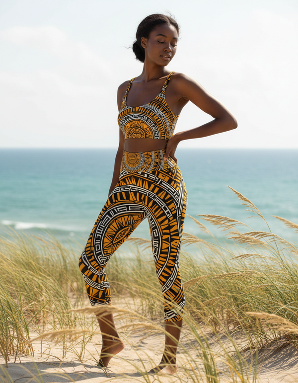 Quetzal Capri Yoga Leggings Capri Yoga Leggings — Dripper