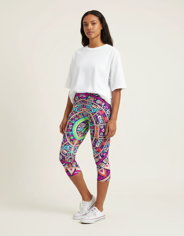 Solstice Capri Leggings bikini — Dripper