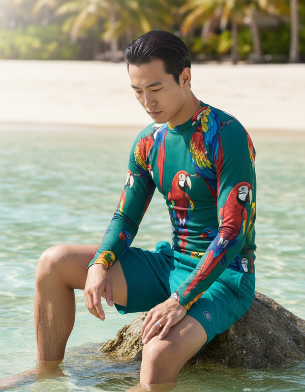 Jungle Rash Guard bikini — Dripper