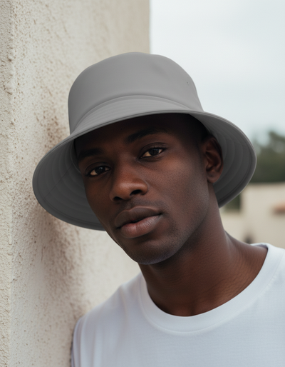 Gray Bucket Hat bucket hat