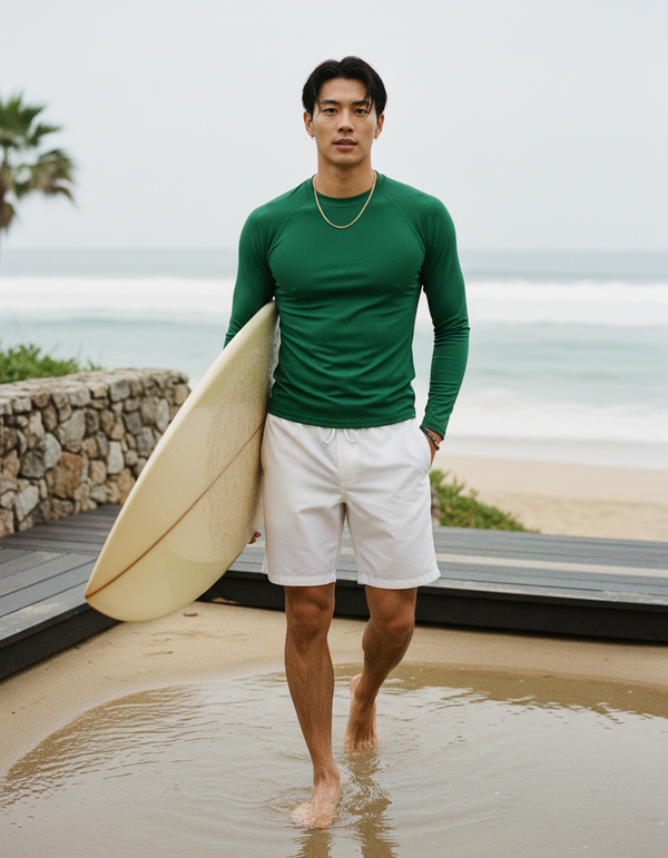 Rashguard in Gucci Green