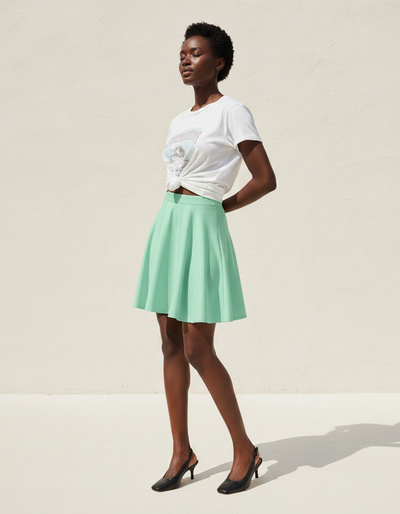 Seafoam Skater Skirt skater skirt