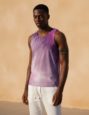 Men's Ice-Dye Tank Top