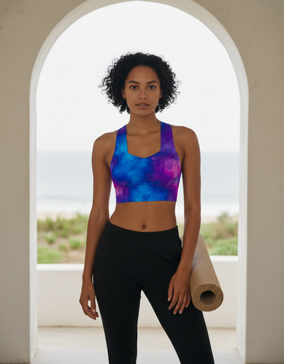 Frost Longline Sports Bra longline sports bra