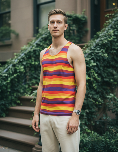 Men's Lava Falls Prism Tank Top tank top