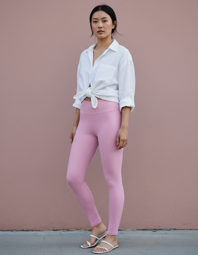 Powder Pink Leggings leggings