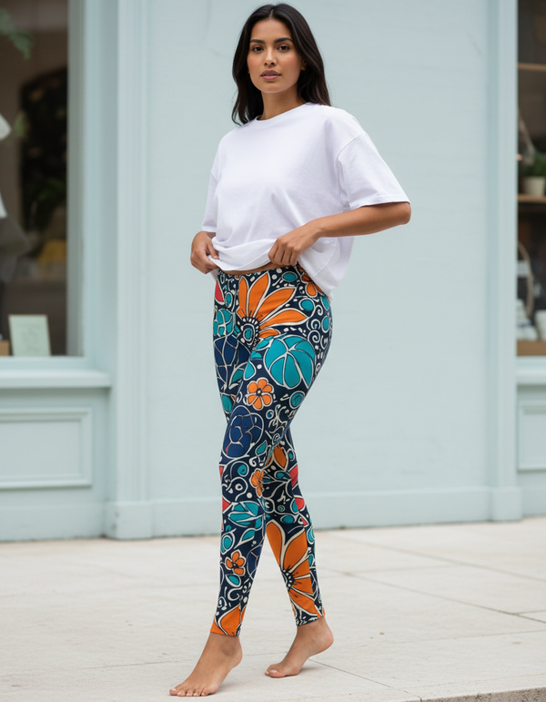 Tumpal Leggings Women's Leggings — Dripper