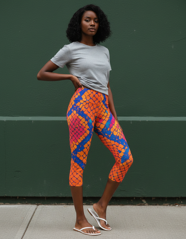 Cobra Capri Leggings Capri Leggings — Dripper