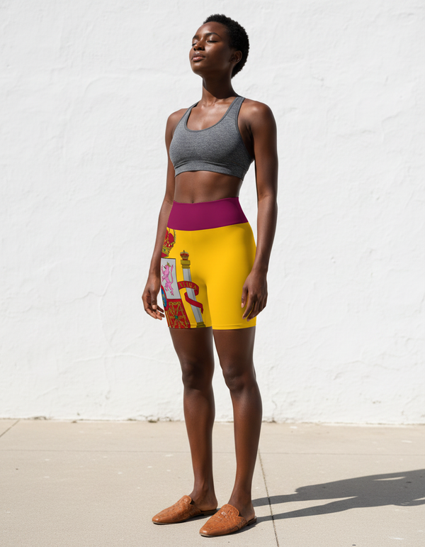Spanish Collection yoga shorts
